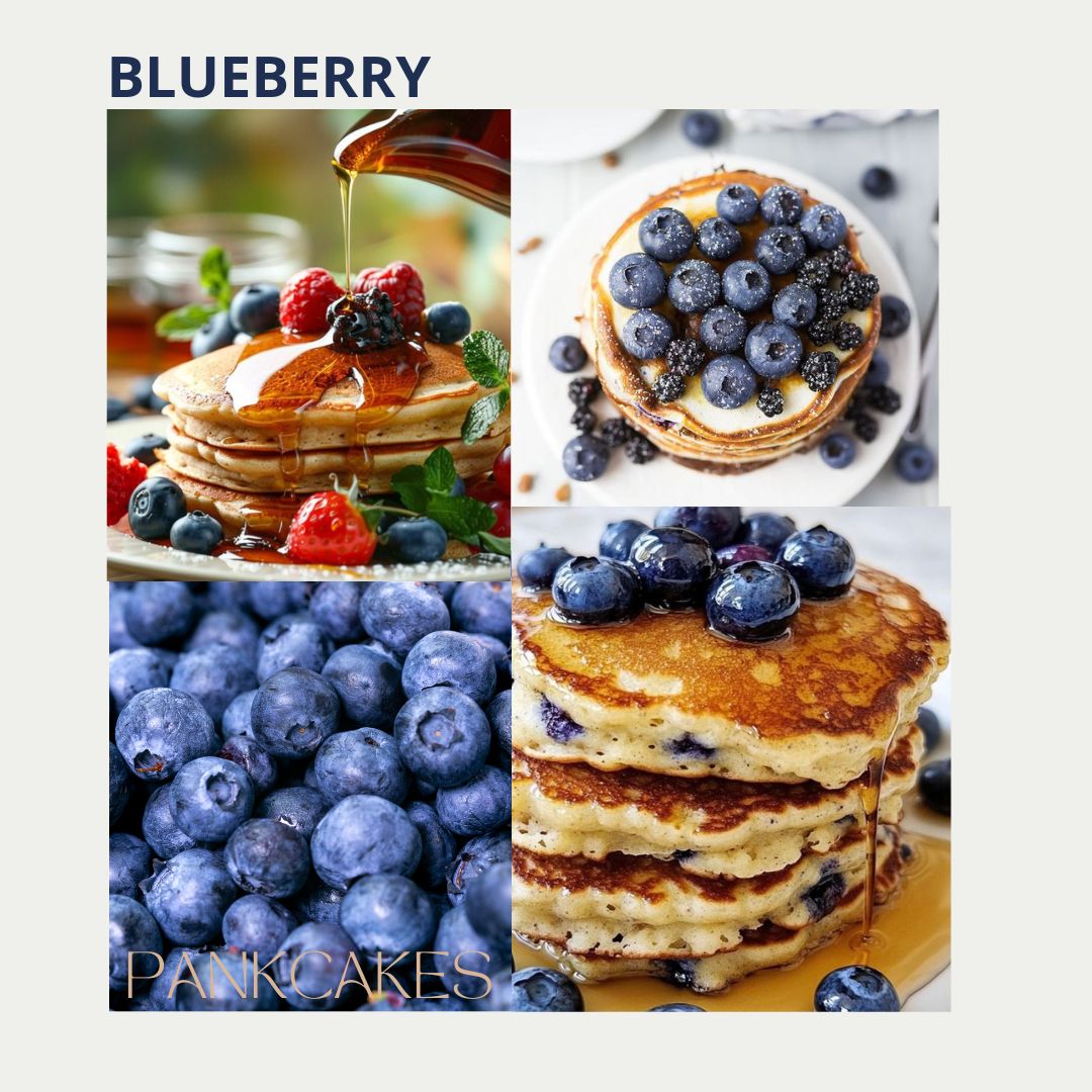 BLUEBERRY PANCAKES